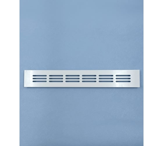 Изображение товара Решетка металлическая декоративная ВИЕНТО с фланцем, 300x80 РМФ-308