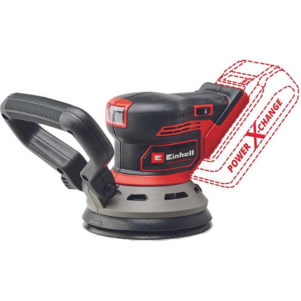 Изображение товара Эксцентриковая шлифмашина Einhell PXC TP-RS 18/32 Li BL 125 мм профессиональный инструмент