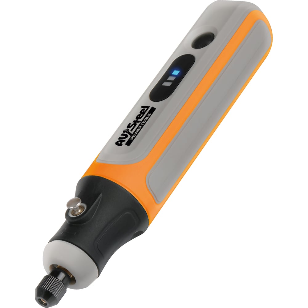 Изображение товара Аккумуляторный гравер AV Steel AV-CG 3,6 с высоким оборотом и комплектом аксессуаров