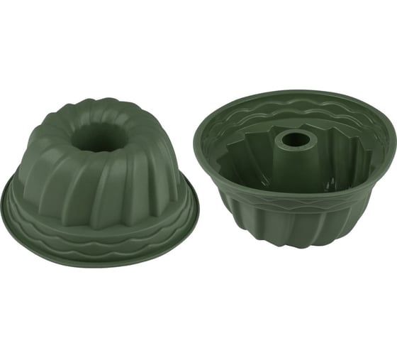 Изображение товара Форма для выпечки PERFECTO LINEA силиконовая, кекс, 24x10.5 см, NATURAL GREEN, 20-012818