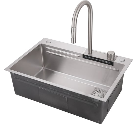 Изображение товара Кухонная мойка ABBER Wasser Kreis сатин AF2194SP