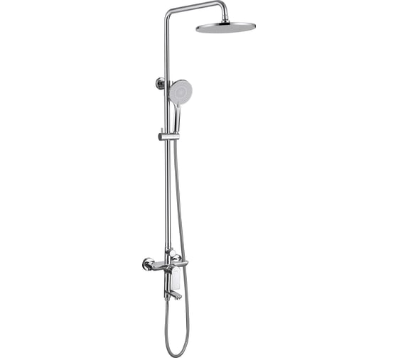 Изображение товара Душевая стойка ABBER Weiss Insel с изливом, хром AF8016N