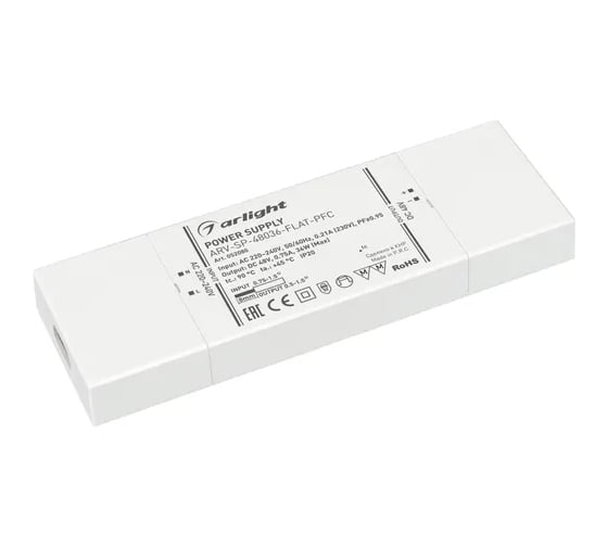 Изображение товара Блок питания Arlight ARV-SP-48036-FLAT-PFC 1шт 052080