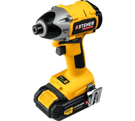 Изображение товара Бесщеточный винтоверт STEHER CSB-300-2