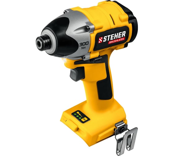 Изображение товара Бесщеточный винтоверт STEHER 20В, без АКБ CSB-300