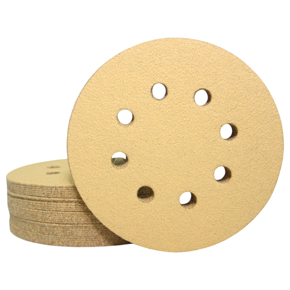 Изображение товара Абразивный круг CERAMAX GOLD 125 мм P320 8 отверстий 50 шт