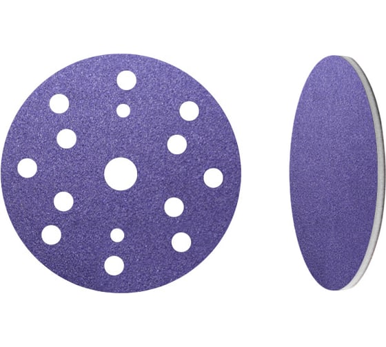 Изображение товара Шлифовальный круг матирующий CERAMAX ZEON 150 мм, 15 отверстий, P600, 20 шт 1CRX0499