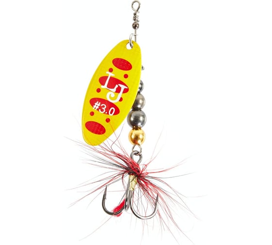 Изображение товара Вращающаяся блесна LUCKY JOHN SHELT BLADE 01, 5г, цвет 010, в блистере LJSB01-010