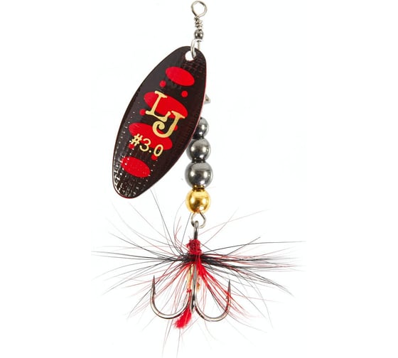 Изображение товара Вращающаяся блесна LUCKY JOHN SHELT BLADE 00, 3г, цвет 009, в блистере LJSB00-009