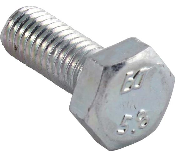 Изображение товара Болт Доброга 20x80 цинк к.п. 5.8 DIN 931 25 кг ЦБ-0042294