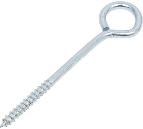 Изображение товара Шуруп кольцо Доброга 5,0x70 белый цинк 10 шт ЦБ-00032285