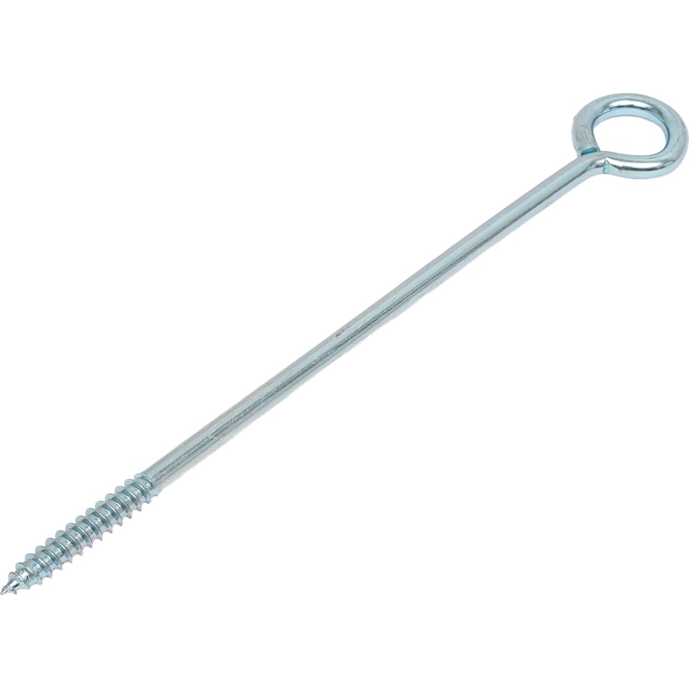 Изображение товара Шуруп кольцо Доброга 10 мм 250 мм белый цинк 5 шт ЦБ-00032957