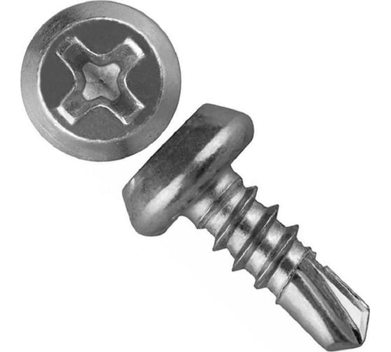 Изображение товара Саморез Доброга полуцилиндр 3,5x11 цинк, сверло 18 000 шт. ЦБ-00024064