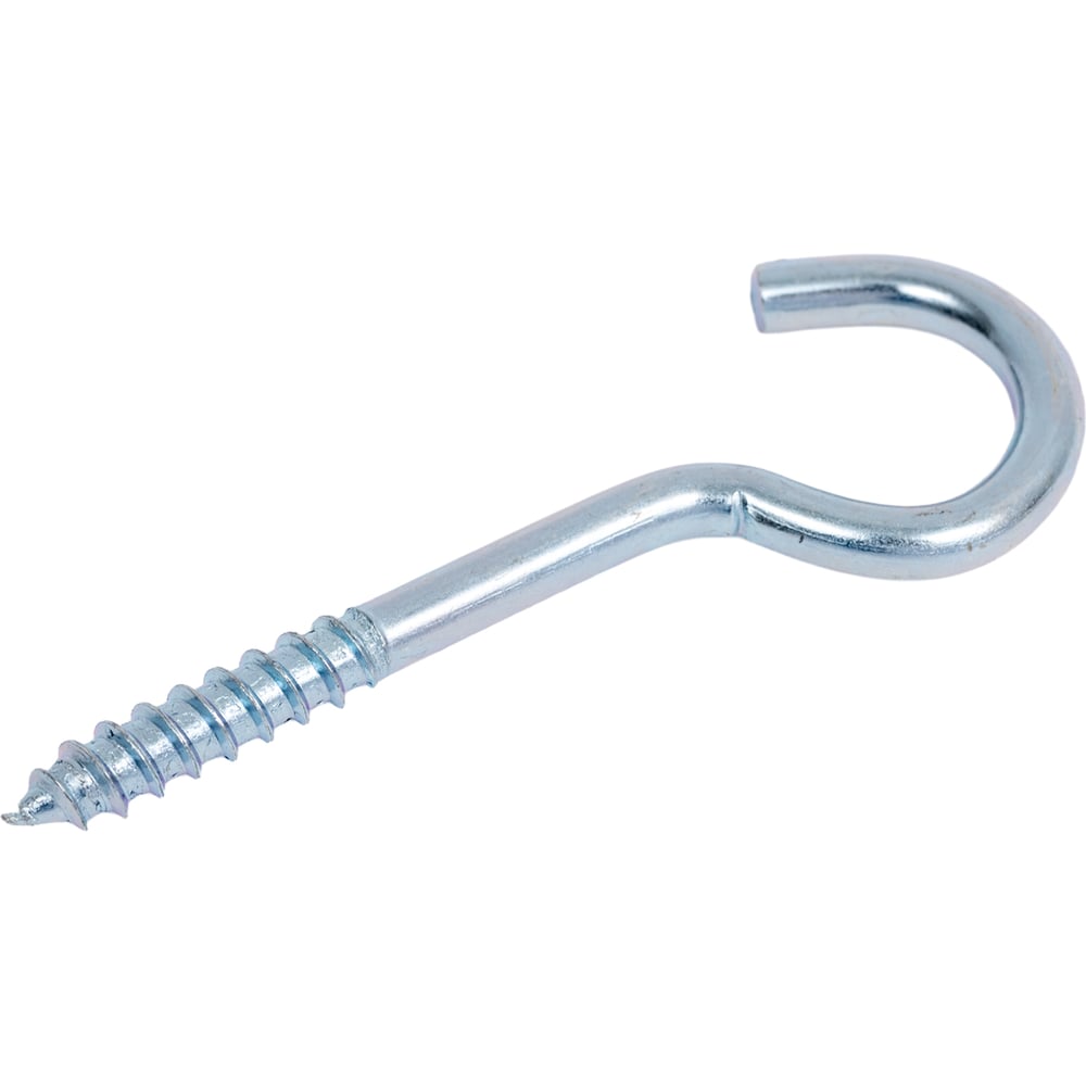 Изображение товара Шуруп полукольцо Доброга 6,0x50 белый цинк 10 шт ЦБ-00032108