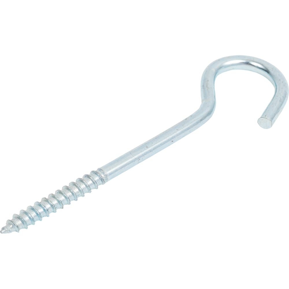 Изображение товара Шуруп полукольцо Доброга 4,0x50 белый цинк 10 шт ЦБ-00031419