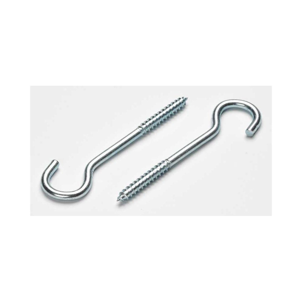 Изображение товара Шуруп полукольцо Доброга 8,0x120 белый цинк 5 шт