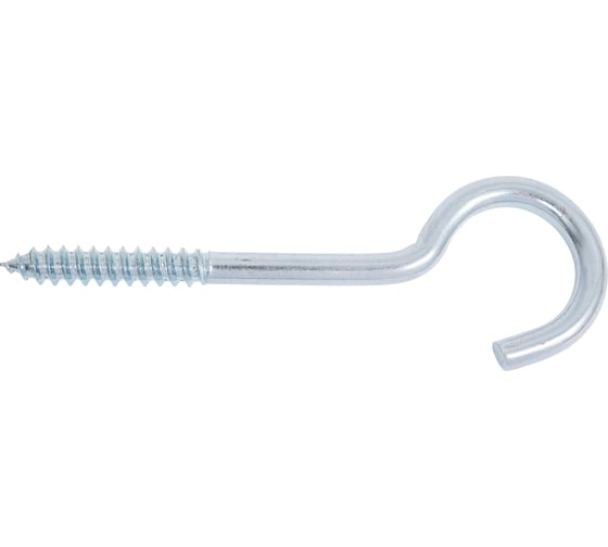 Изображение товара Шуруп полукольцо Доброга 8,0x80 белый цинк 5 шт ЦБ-00031505