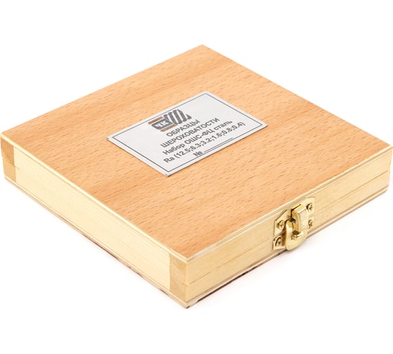 Изображение товара Набор Челябинский Калибр ОШС-ФЦ Ra (12,5;6,3;3,2;1,6;0,8;0,4) сталь (ГРСИ №79229-20) с поверкой ЧК 1038577