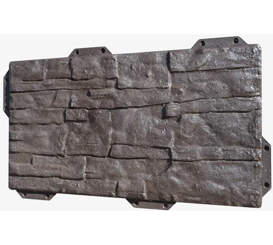 Изображение товара Панель облицовочная NeoКомпозит ППК "Сланец" 440x220x16, коричневая ТУ ПФ(Т)-440х220 Сл10