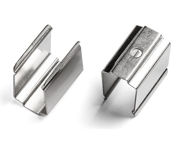 Изображение товара Клипса MAKSBRIGHT нержавеющая сталь, для крепления неона MB-ANF-RE1220, 5 шт. MB-CLIP-AP-RE-1220