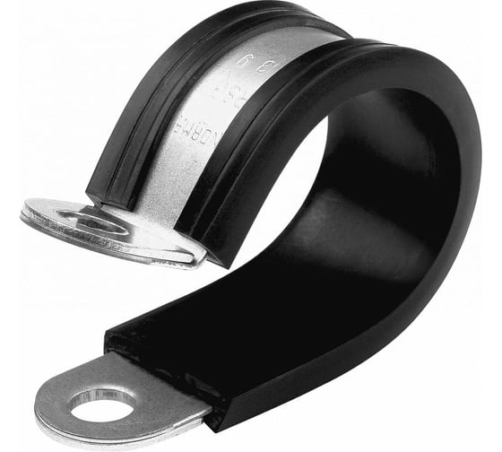 Изображение товара Хомут NORMA Rubber RSGU Р-Образный 7/12 W1 упаковка 10 шт. RSGU1.7/12W1