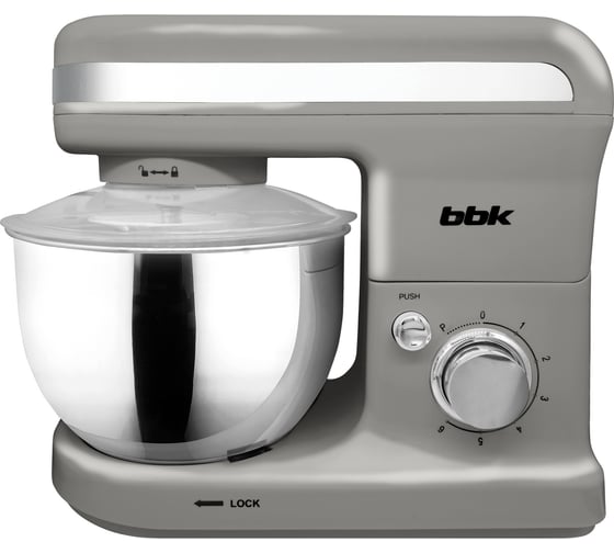 Изображение товара Планетарный миксер bbk KBM1400 серый ЦБ-00002334