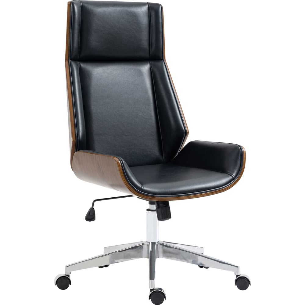 Изображение товара Компьютерный стул Hesby Cadence черный коричневый с регулировкой высоты