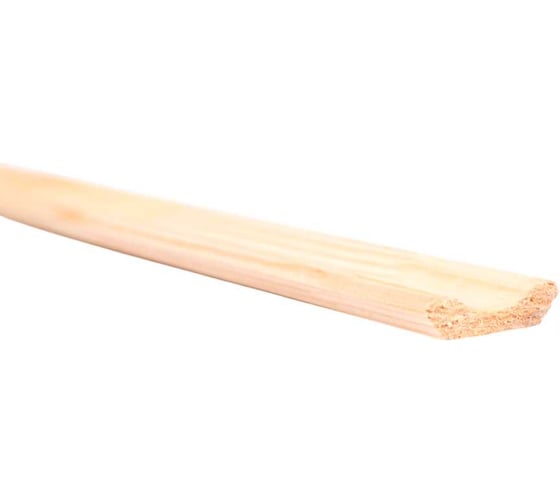 Изображение товара Плинтус гладкий из дерева (хвоя) ООО Сибирский лес 1200x25 4 шт. 4656760335232