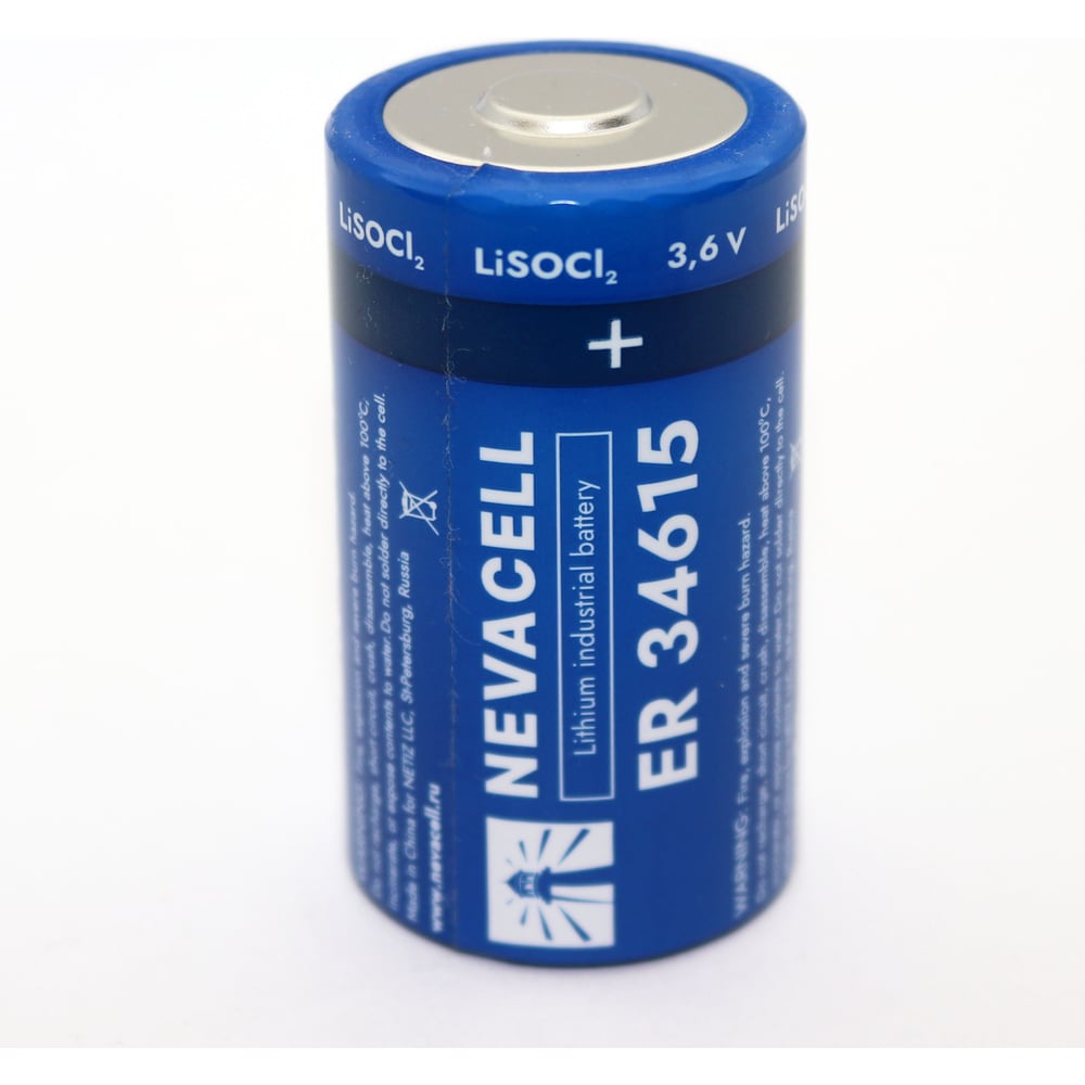 Изображение товара Элемент питания Nevacell ER34615 19000 мАч 10 шт LiSOCl2 высокий объем