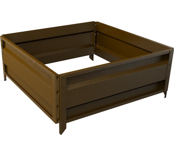 Изображение товара Сборная грядка Delta-Park GU 1х1 м, коричневая 30011_GU11Br