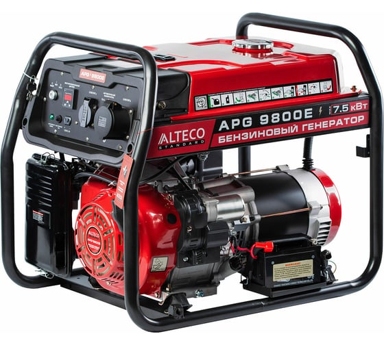 Изображение товара Бензиновый генератор ALTECO Standard APG 9800E (N) 20423