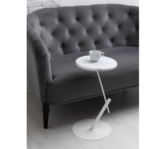 Изображение товара Журнальный столик приставной Callisto mobili круглый М015.5Д70