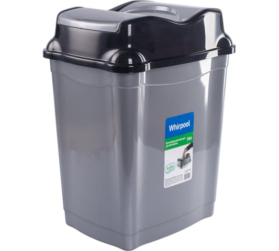 Изображение товара Контейнер для мусора HOBBY LIFE WHIRLPOOL 16л HL011502