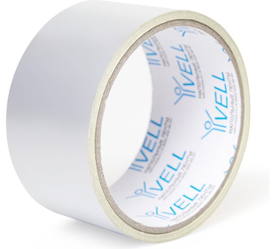 Изображение товара Светоотражающая лента Vell белая, 50 мм х 4,5 м 1376461