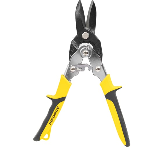 Изображение товара Ножницы по металлу Inforce прямые Cr-Mo 260 мм 06-18-57