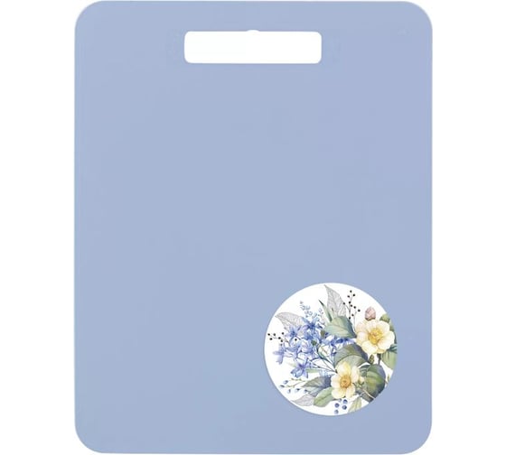 Изображение товара Доска разделочная ПОЛИМЕРБЫТ Цветущий сад 370x290мм 438052800