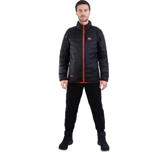 Изображение товара Куртка двухсторонняя PAYER Шерегеш демисезонная, оранжево-черная, р-р 52-54 рост 182-188 4660335509942