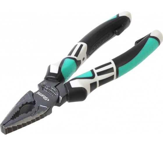 Изображение товара Пассатижи Sturm 160мм, CrV,+30% к силе реза, тефлоновое покрытие, TPE рукоятки, 1020-13-1-160