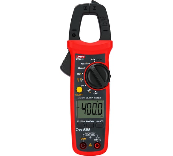 Изображение товара Токоизмерительные цифровые клещи UNI-T UT203+ 00-00006013
