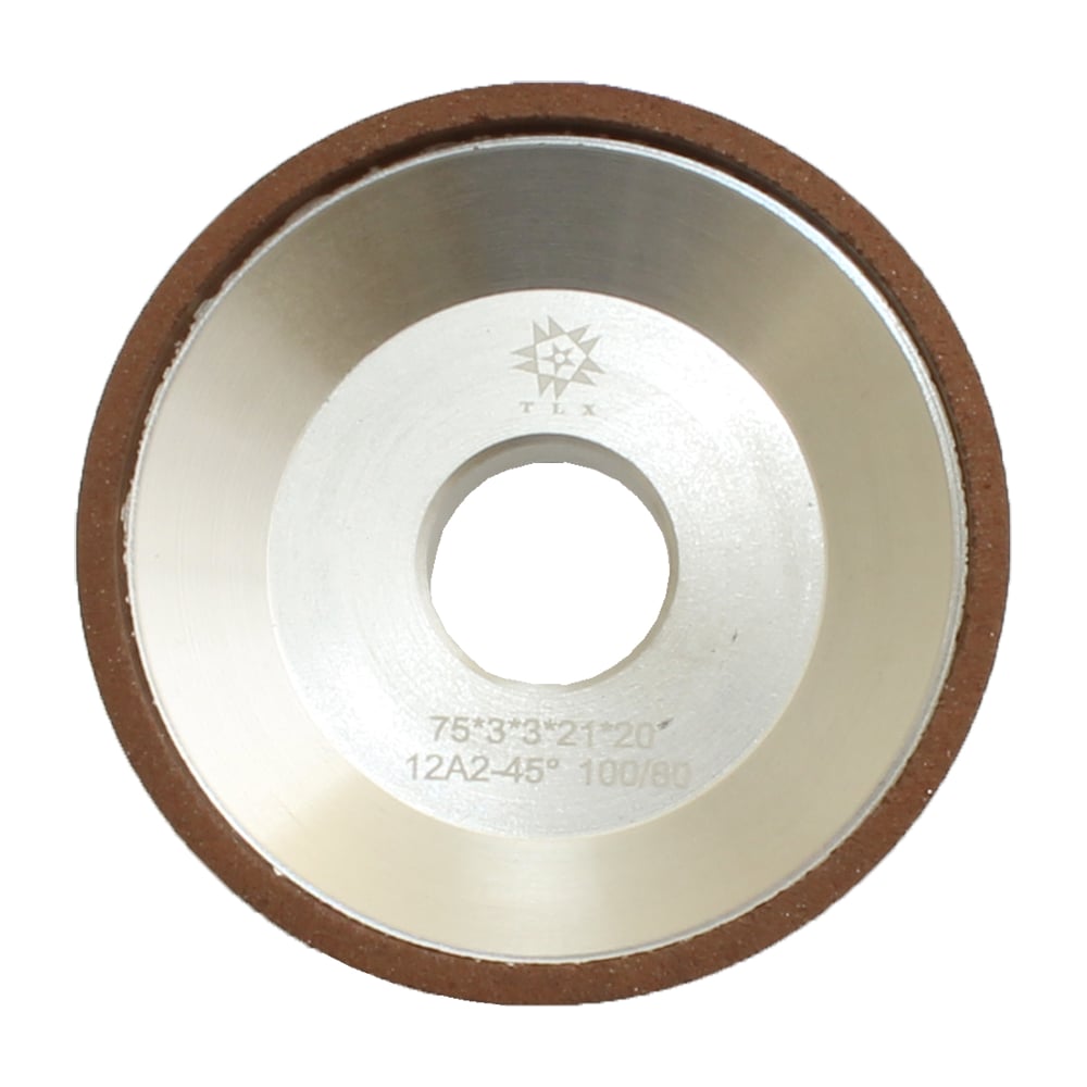 Изображение товара Круг алмазный TLX 12А2-45град. 75x3x3x21x20, SSD-2АС4, 100/80, шлифовальный