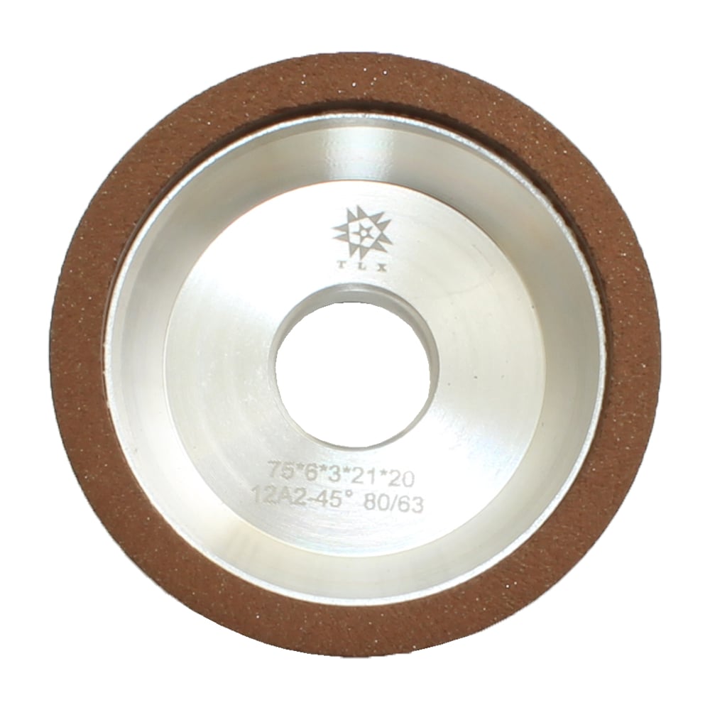 Изображение товара Круг алмазный шлифовальный TLX 12А2-45град. 75x6x3 мм 80/63