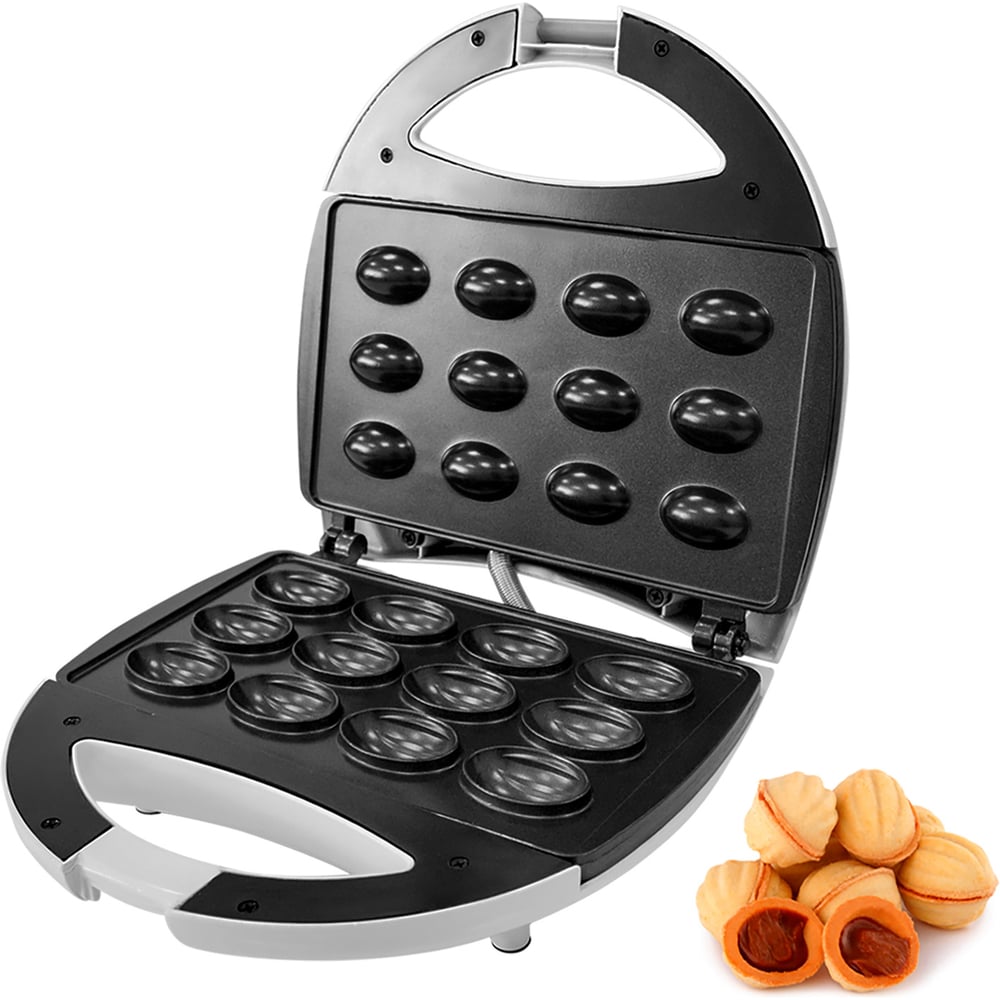 Изображение товара Электрическая орешница Galaxy LINE GL 2952 белая для орехов с 12 формами, 850 Вт