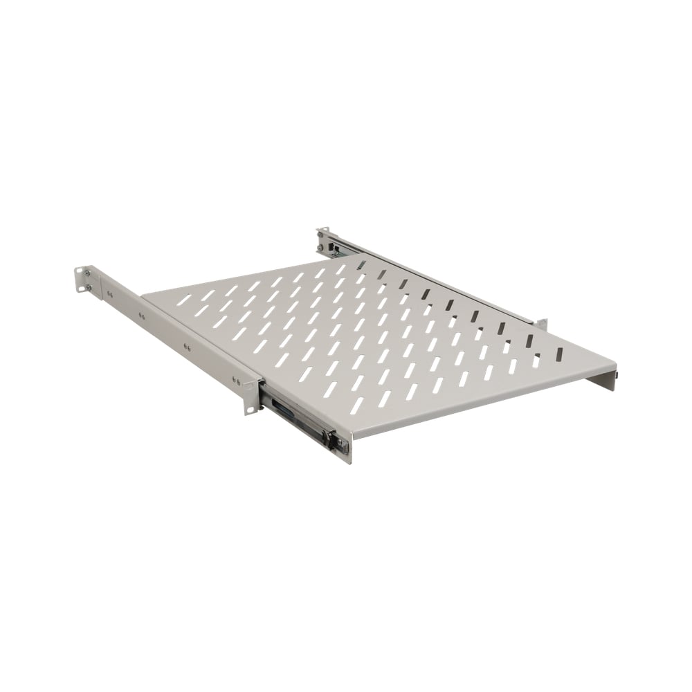 Изображение товара Выдвижная стальная полка ITK 400 мм с порошковым покрытием серый SS35-400PI-R