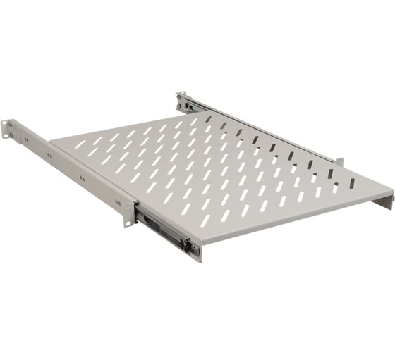 Изображение товара Полка выдвижная ITK L=400мм, серая SS35-400PI-R