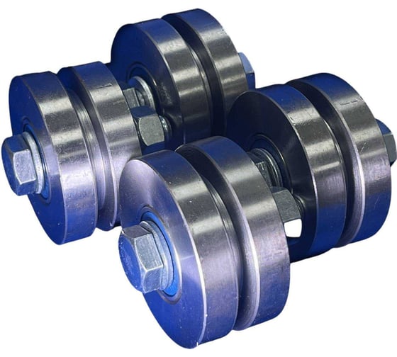 Изображение товара Ролик для ворот Rolik-Opt металл, d.65, под полосу - 4 шт. С3601-4