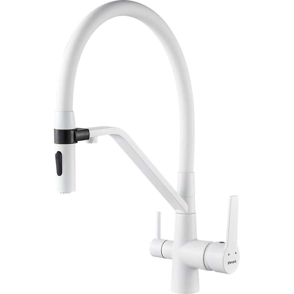 Изображение товара Смеситель для кухни с гибким изливом и подключением фильтра Shevanik S278C