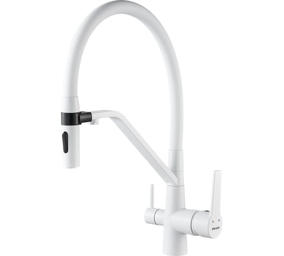 Изображение товара Смеситель для кухни с гибким изливом и подключением фильтра Shevanik S278C