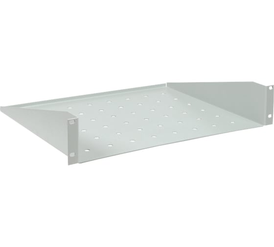 Изображение товара Полка консольная ITK L=550мм, 2U, серая RS35-550P-R
