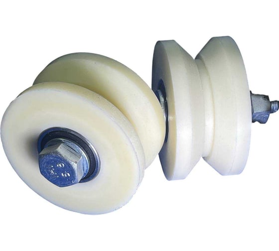 Изображение товара Ролик Rolik-Opt капролон, d.50 мм, под угол - 2 шт. К2506-2