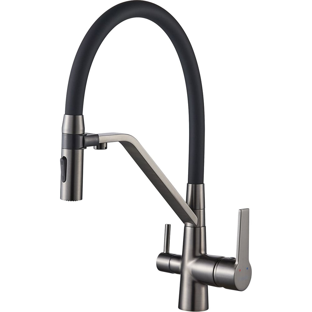 Изображение товара Смеситель для кухни Shevanik S278T с гибким изливом подключением фильтра